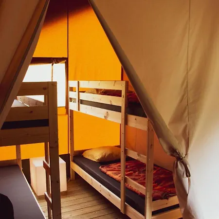 Glamping Tent With Bathroom In Luksustelt *