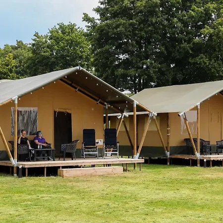 Glamping Tent With Bathroom In Luxury tent *