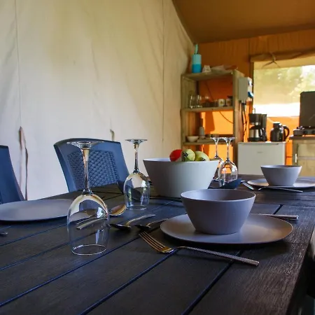 Glamping Tent With Bathroom In *